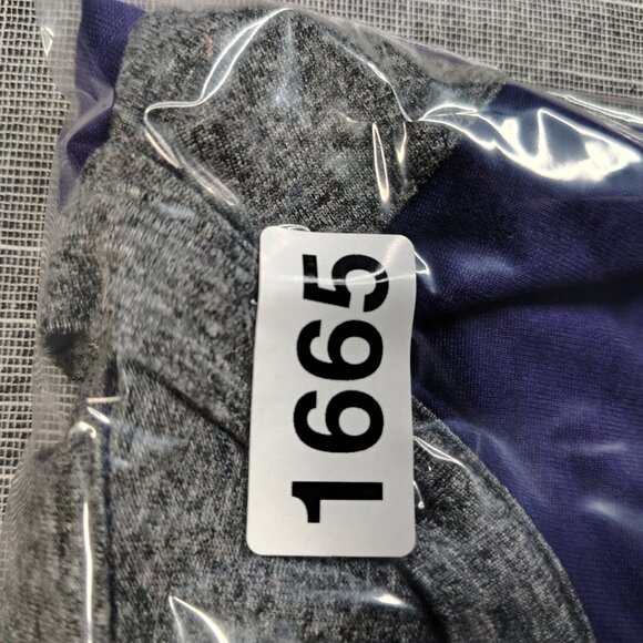 Baltimore Ravens Nike Dri-Fit Team Apparel Shirt Size Medium Purple Gray Raglan - Picture 14 of 14